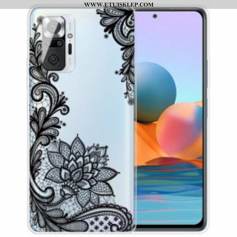 Etui do Xiaomi Redmi Note 10 Pro Delikatna Koronka